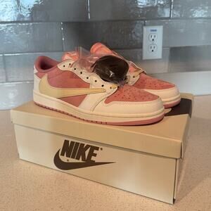 Pink Travis Scott Custom Jordan 1s